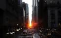 Here comes the sun: ένα μοναδικό αστικό φαινόμενο στη Νέα Υόρκη - Φωτογραφία 3