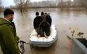 Αστυνομική επιχείρηση διάσωσης δεκαεννέα μη νόμιμων μεταναστών, που είχαν εγκλωβιστεί στον ποταμό Έβρου