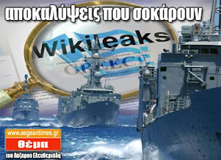 WikiLeaks: Αποκαλύψεις για Αιγαίο, Κύπρο, Τουρκία και τους Ελληνες πολιτικούς Αρχηγούς - Φωτογραφία 1