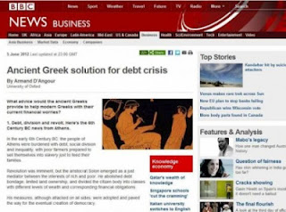 BBC..Άρθρο του Armand D’ Angour : Πώς θα αντιμετώπιζαν οι αρχαίοι Έλληνες την κρίση; - Φωτογραφία 1