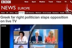 Νεοναζιστής επιτίθεται σε βουλευτές - Η επίθεση Κασιδιάρη κάνει το γύρο του κόσμου