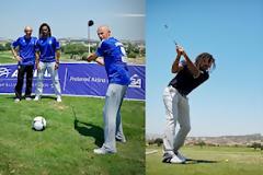 ΚΑΡΕΜΠΕ, ΤΖΟΡΤΖΕΒΙΤΣ ΚΑΙ ΓΚΩΝΙΑΣ ΧΑΛΑΡΩΝΟΥΝ ΜΕ ΓΚΟΛΦ ΚΑΙ... ΠΑΙΖΟΥΝ ΜΠΑΛΑ! *PHOTOS*