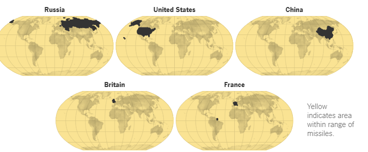 Τα πέντε κράτη που μπορούν να πλήξουν με πύραυλο κάθε γωνιά του πλανήτη - Φωτογραφία 2