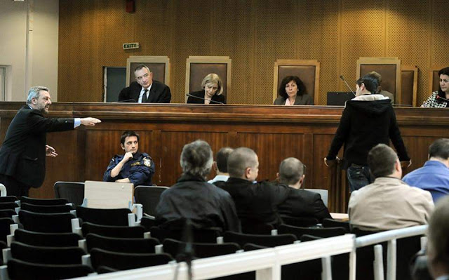 Ανάγνωση εγγράφων στη δίκη της ΧΑ - Ολοκληρώθηκαν οι καταθέσεις μαρτύρων κατηγορίας - Φωτογραφία 1