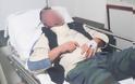 Επεισόδιο Προέδρων στη Μακρυνεία: Ο χτυπημένος Κώστας Αλεξανδρής στο τμήμα επειγόντων περιστατικών του Νοσοκομείου Αγρινίου (ΔΕΙΤΕ ΦΩΤΟ) - Φωτογραφία 1
