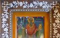 10222 - Η ιστορική εικόνα του Αγίου Χαραλάμπους της Καλύβης του Αγίου Ακακίου στα Καυσοκαλύβια