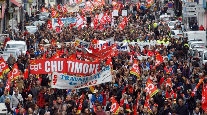 Γαλλία: Επί ποδός επτά συνδικάτα για τη μεταρρύθμιση στον δημόσιο τομέα - Φωτογραφία 1