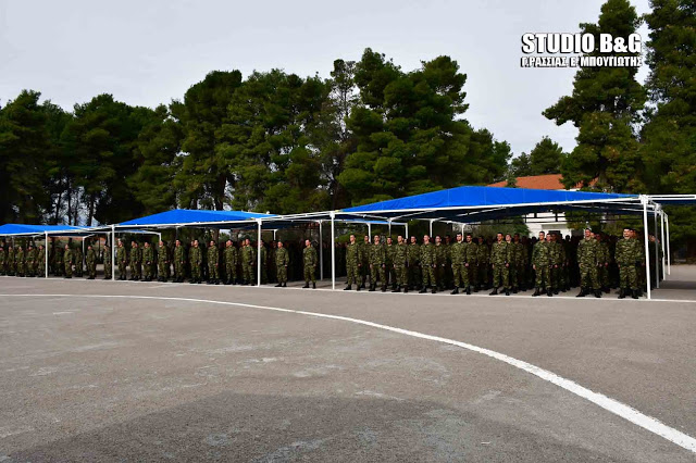 Ιστορική τελευταία ορκωμοσία στο ΚΕΜΧ Ναυπλίου της Α ΕΣΣΟ 2018 (βίντεο) - Φωτογραφία 17