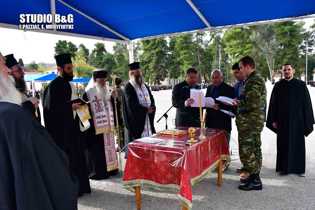 Ιστορική τελευταία ορκωμοσία στο ΚΕΜΧ Ναυπλίου της Α ΕΣΣΟ 2018 (βίντεο) - Φωτογραφία 23