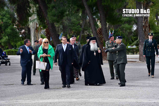 Ιστορική τελευταία ορκωμοσία στο ΚΕΜΧ Ναυπλίου της Α ΕΣΣΟ 2018 (βίντεο) - Φωτογραφία 35