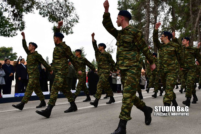 Ιστορική τελευταία ορκωμοσία στο ΚΕΜΧ Ναυπλίου της Α ΕΣΣΟ 2018 (βίντεο) - Φωτογραφία 41