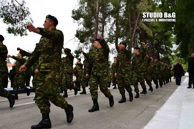 Ιστορική τελευταία ορκωμοσία στο ΚΕΜΧ Ναυπλίου της Α ΕΣΣΟ 2018 (βίντεο) - Φωτογραφία 42