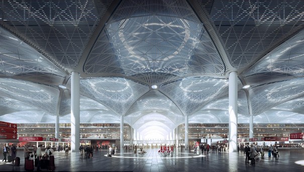 Πότε θα λειτουργήσει το νέο, φαραωνικό, αεροδρόμιο της Κωνσταντινούπολης  [photos+video] - Φωτογραφία 7