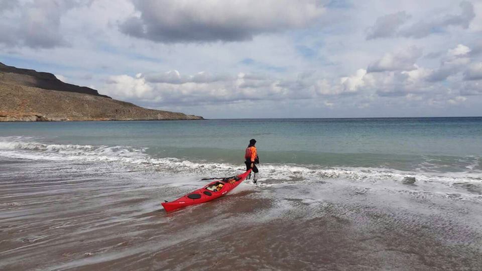 Εκανε τον γύρο της Κρήτης με καγιάκ σε 39 μέρες - Φωτογραφία 15