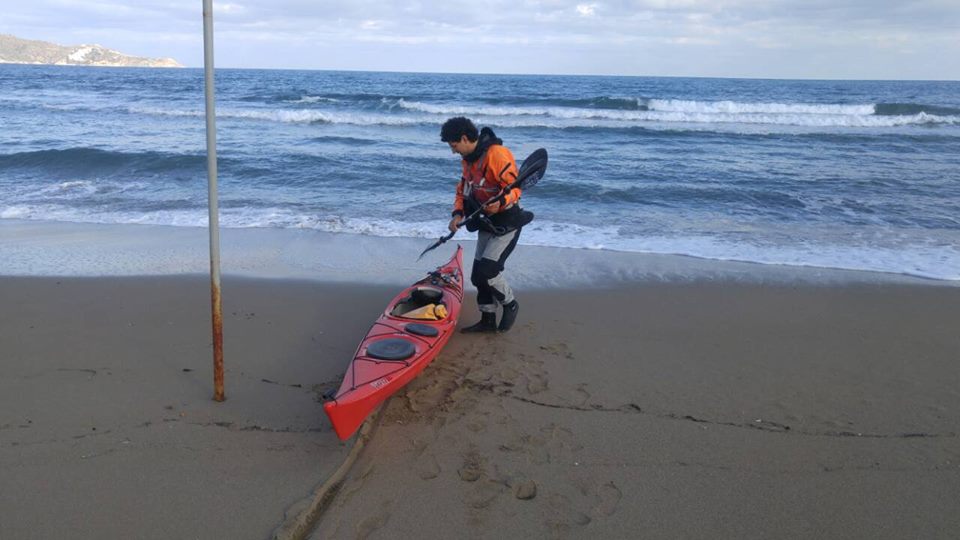 Εκανε τον γύρο της Κρήτης με καγιάκ σε 39 μέρες - Φωτογραφία 2