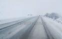 Σφοδρή χιονόπτωση: Μπλόκο στα φορτηγά προς Δομοκό - Με αλυσίδες τα ΙΧ - Φωτογραφία 7