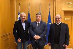 Συνάντηση των Δημάρχων Μεσολογγίου, Ναυπακτίας και Ξηρομέρου με τον Αρχηγό Γενικού Επιτελείου Στρατού για το 2/39 Σύνταγμα Ευζώνων