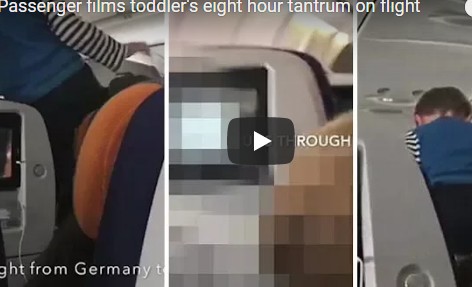 3χρονο παθαίνει κρίση υστερίας σε 8ωρη πτήση και η αντίδραση της μητέρας του διχάζει [video] - Φωτογραφία 1
