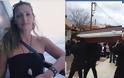Καρολίνα Κάλφα: Θλίψη στην κηδεία της παρουσιάστριας, που κάηκε μέσα στο σπίτι της [photos]