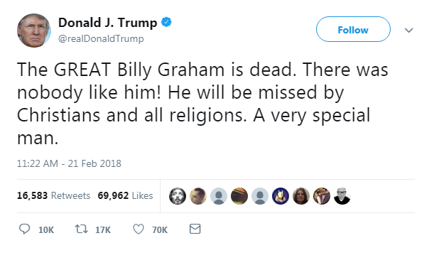 Πέθανε στα 99 του ο Μπίλλυ Γκράχαμ, ο πάστορας όλων των Αμερικανών Προέδρων - Φωτογραφία 3