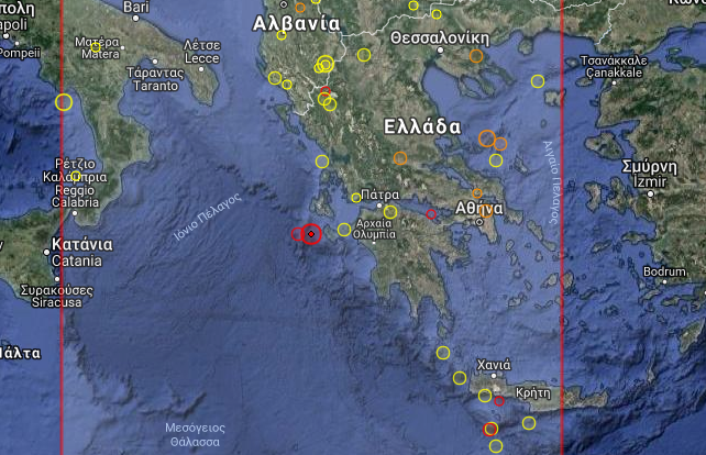 Σεισμική δόνηση 4,8 Ρίχτερ στο Ιόνιο - Φωτογραφία 2