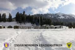 Σχολή Μονίμων Υπαξιωματικών: Εντυπωσιακές εικόνες απο την χειμερινή εκπαίδευση στα Τρίκαλα