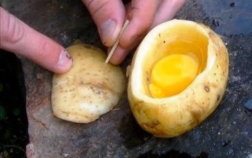 Πήρε μια πατάτα και έβαλε μέσα σε αυτήν ένα αυγό – Ο λόγος; [video] - Φωτογραφία 1