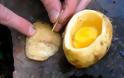 Πήρε μια πατάτα και έβαλε μέσα σε αυτήν ένα αυγό – Ο λόγος; [video]