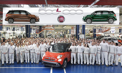 Το 500.000στο Fiat 500L βγήκε από τη γραμμή παραγωγής  στο εργοστάσιο του Kragujevac, στη Σερβία! - Φωτογραφία 1