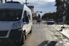 Λαμία: Τροχαίο με μηχανάκι [photos]