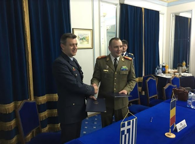 Υπογραφή Προγράμματος Στρατιωτικής Συνεργασίας Ελλάδας-Ρουμανίας 2018 - Φωτογραφία 3
