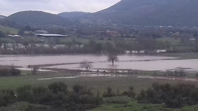 Πλημμύρισαν τα χωράφια στον ΑΕΤΟ Ξηρομέρου από την κακοκαιρία! - Φωτογραφία 1