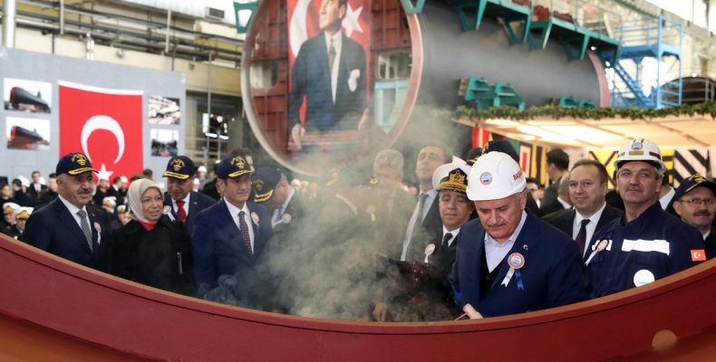 Ξεκίνησε η ναυπήγηση του τουρκικού υποβρυχίου TCG Muratreis (S-332) - Φωτογραφία 1