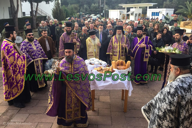 Με λαμπρότητα εορτάστηκε η επέτειος των εγκαινίων του Ιερού Ναού Αγίου Θεοδώρου του Βυζαντίου στο Στρατηγείο της 98 ΑΔΤΕ (pics,vid) - Φωτογραφία 5