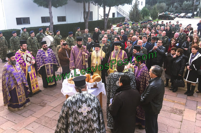 Με λαμπρότητα εορτάστηκε η επέτειος των εγκαινίων του Ιερού Ναού Αγίου Θεοδώρου του Βυζαντίου στο Στρατηγείο της 98 ΑΔΤΕ (pics,vid) - Φωτογραφία 6