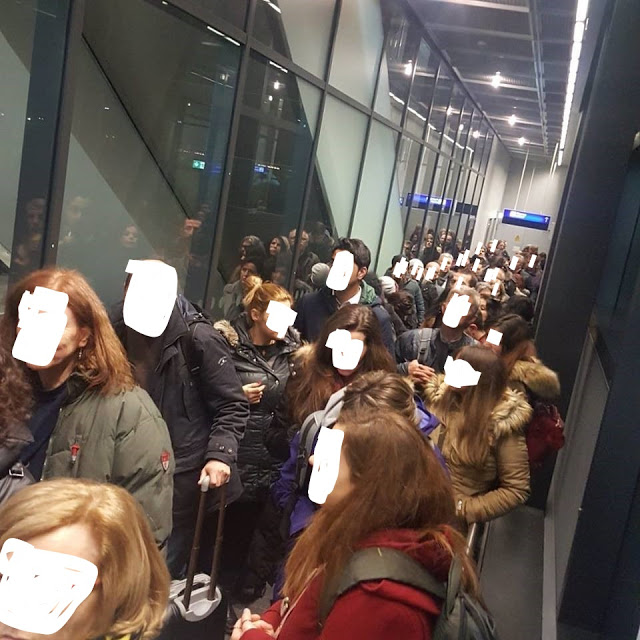 Συνεχίζεται η ταλαιπωρία Ελλήνων ταξιδιωτών στο αεροδρόμιο της Φρανκφούρτης (φωτογραφία) - Φωτογραφία 2