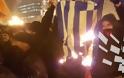 Σκόπια: Ακραίοι εθνικιστές έκαψαν την ελληνική σημαία - Διαδήλωσαν για να μην αλλάξει το όνομα  [photos+video] - Φωτογραφία 1