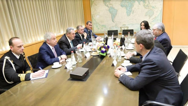 Συνάντηση ΥΕΘΑ Πάνου Καμμένου με τον Υπουργό Άμυνας του Ισραήλ Avigdor Liberman - Φωτογραφία 5