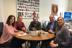 Με την ΙΡΑ Ηρακλείου ο Εντεταλμένος Σύμβουλος Τουρισμού και Προέδρου του Συμβουλίου Ένταξης Μεταναστών του Δήμου