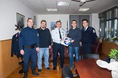 Εθιμοτυπική επίσκεψη της ΙΡΑ Λάρισας στον ΓΕΠΑΔ Θεσσαλίας