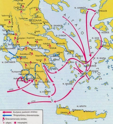 Τα Ορλοφικά: Η ελληνική επανάσταση του 1770 - Φωτογραφία 7