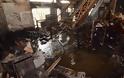 Εικόνες καταστροφής από το εσωτερικό της Β' ΔΟΥ Λάρισας (βίντεο)
