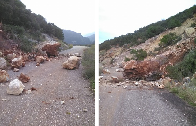 Μεγάλωσε το φαινόμενο της κατολίσθησης στα ΛΟΥΤΡΑ ΤΡΥΦΟΥ - ΔΕΙΤΕ εικόνες και βίντεο που δείχνουν το μέγεθος της καταστροφής! - Φωτογραφία 2