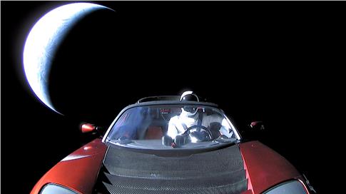 Βιοαπειλή για τον Άρη το Tesla Roadster που μεταφέρει ο Falcon Heavy - Φωτογραφία 1