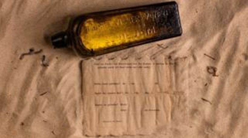 Αυστραλία: Βρέθηκε σε παραλία το πιο παλιό μήνυμα σε μπουκάλι ηλικίας 132 ετών - Φωτογραφία 1