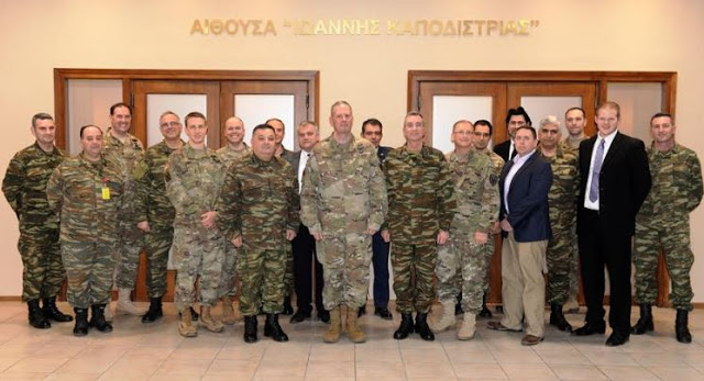 Επίσκεψη στο ΓΕΣ του Υποδιοικητή της 21ης Διοίκησης Υποστήριξης Διοικητικής Μέριμνας του Στρατού των ΗΠΑ στην Ευρώπη - Φωτογραφία 3