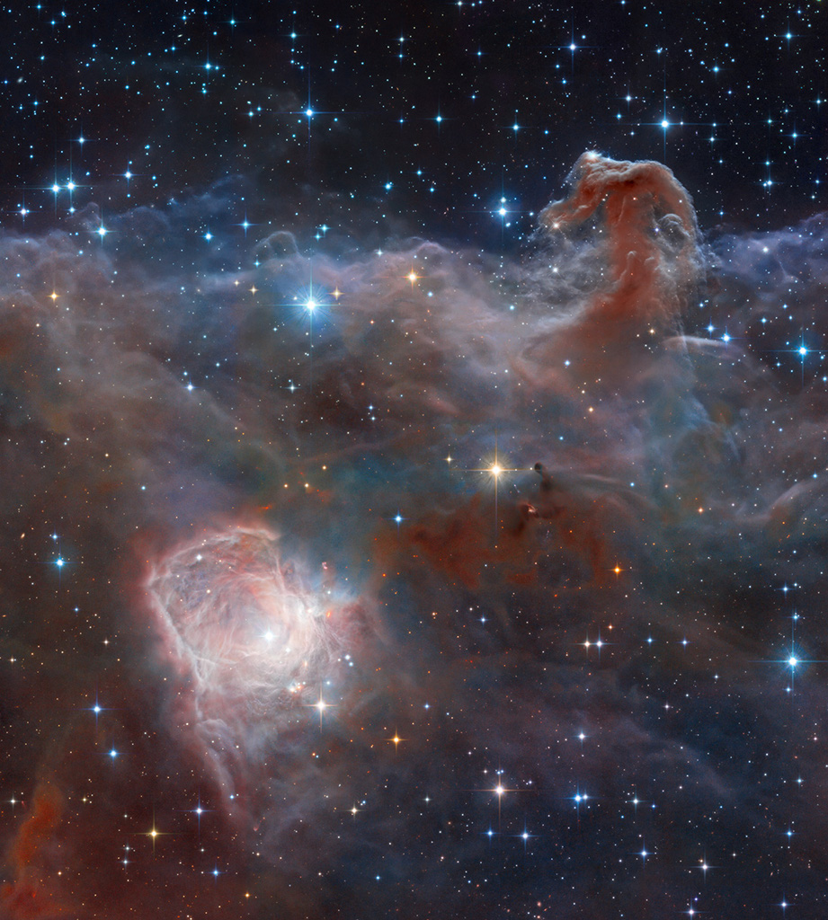 NASA: Φαντασμαγορικό τοπίο του νεφελώματος Horsehead - Φωτογραφία 1