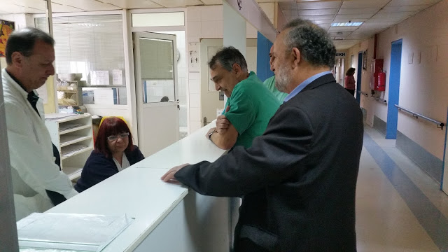 Αντιπροσωπεία ΚΚΕ με επικεφαλής τον βουλευτή Νίκο Μωραΐτη επισκέφθηκε το νοσοκομείο Μεσολογγίου - Φωτογραφία 4