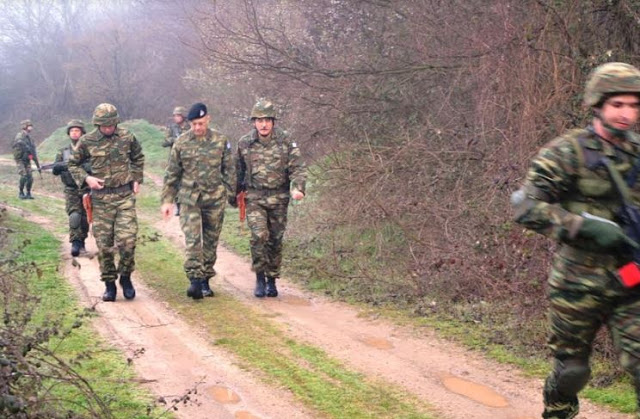 Στο σημείο της σύλληψης των δύο στρατιωτικών στις Καστανιές ο Αρχηγός ΓΕΣ - Φωτογραφία 2