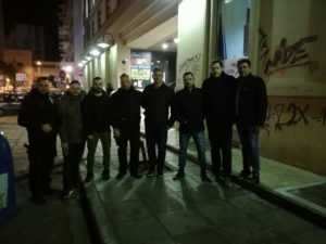 Νυχτερινή επίσκεψη ΕΚΑ Θεσσαλονίκης σε στόχους της πόλης - Φωτογραφία 3